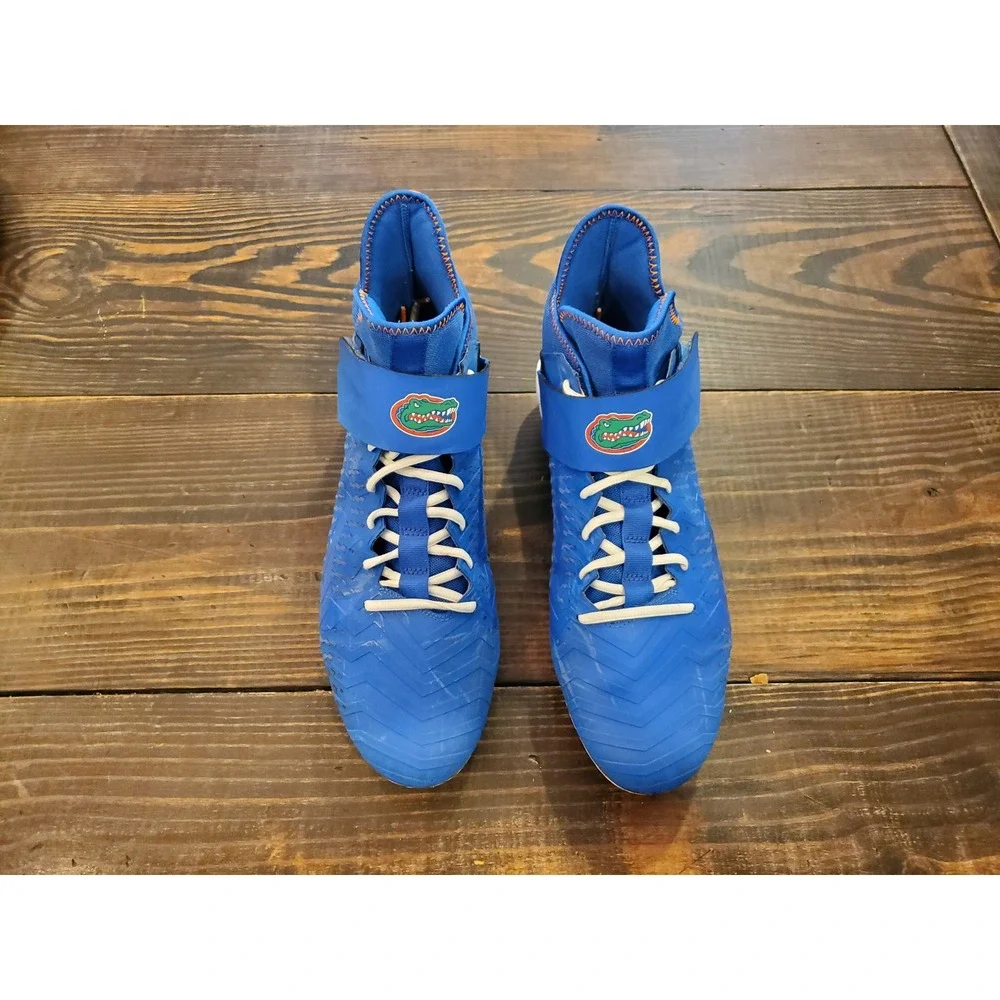 Nike Florida Gators Cleats PE Player Issue Jordan Alpha Menace Pro 2‎ - SIZE 14